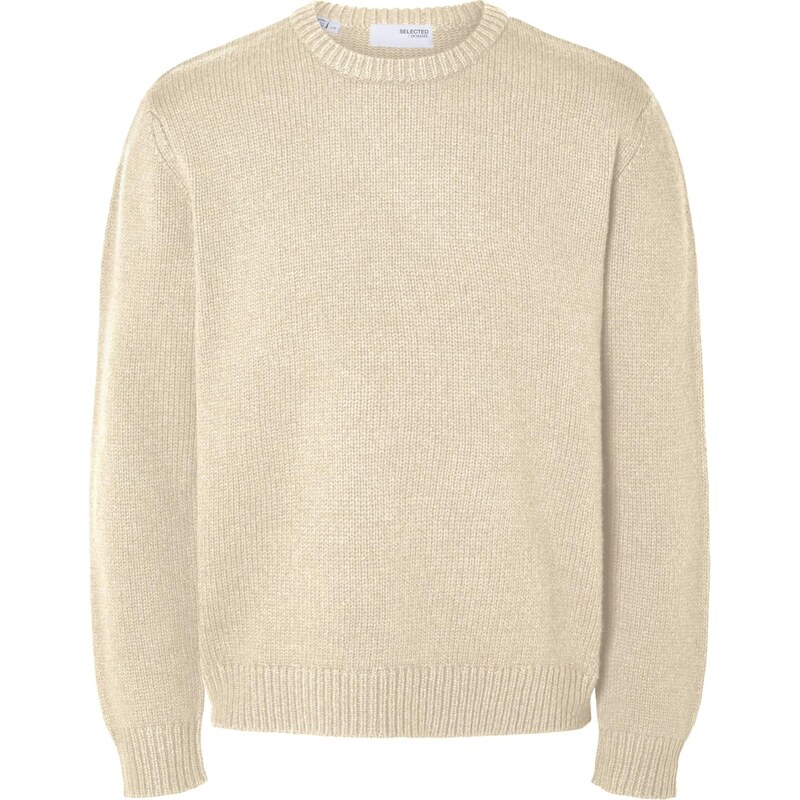 SELECTED Sveter SLHCody krémová 66009586