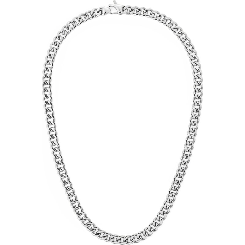 Daniel Wellington Výrazný oceľový náhrdelník pre mužov Ellipse Cuban 66583156