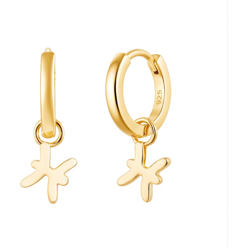 Olivie Strieborné náušnice RYBY GOLD 9598 64286388