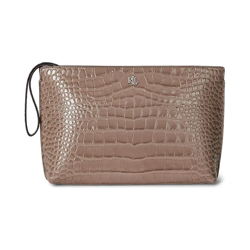 Kožená listová kabelka Lauren Ralph Lauren 65499002