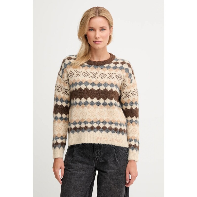 Sveter s prímesou vlny Pepe Jeans 65500598