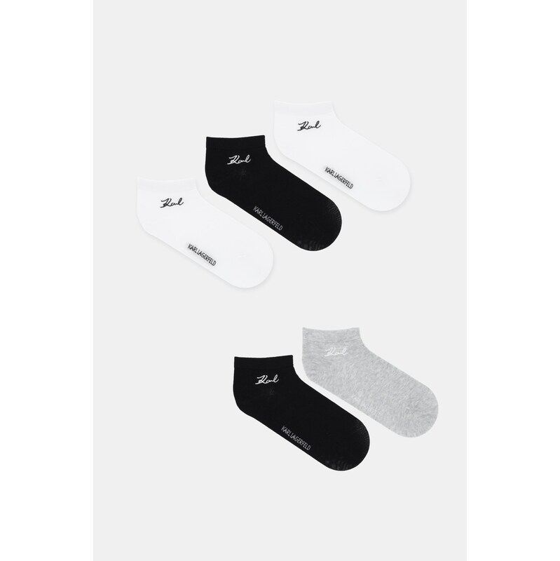 Ponožky Karl Lagerfeld 5-pak K/SIGNATURE 65500552