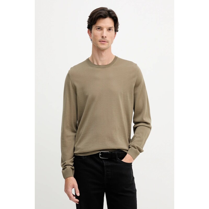 Vlnený sveter BOSS Leno-P 65501925