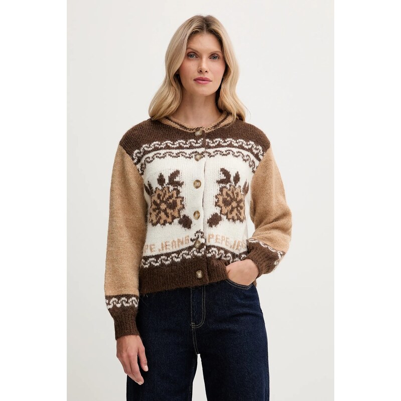Kardigan s prímesou vlny Pepe Jeans 65500714