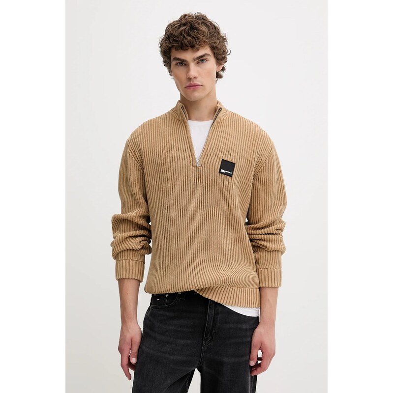 Bavlnený sveter Karl Lagerfeld Jeans 66675001