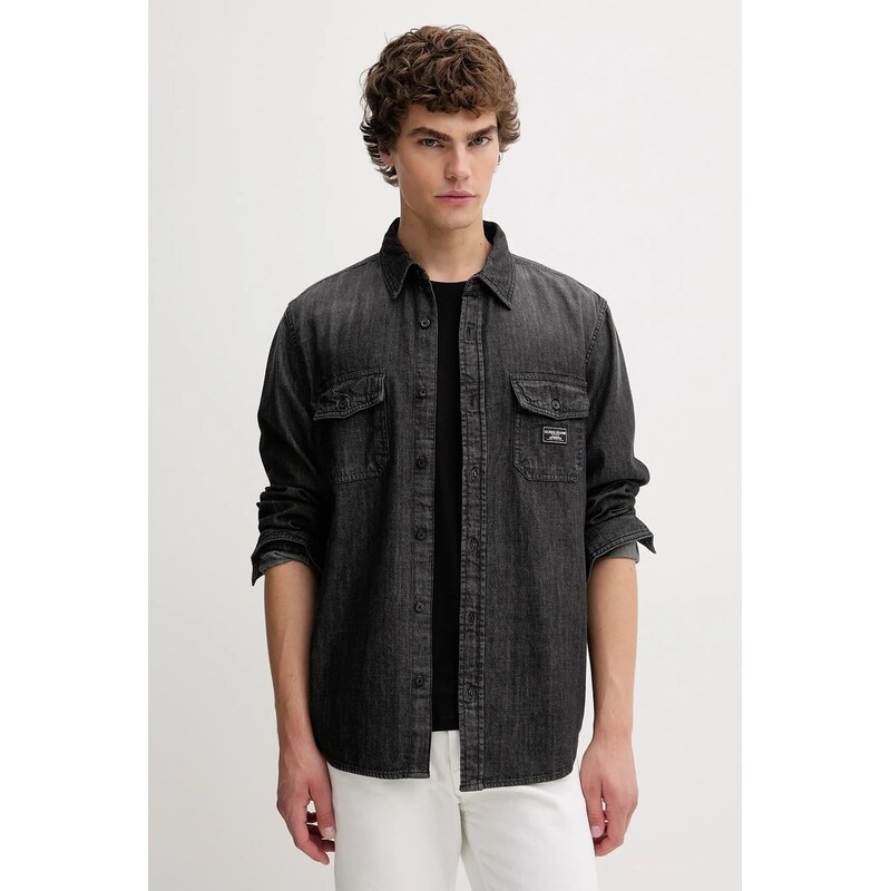 Rifľová košeľa Guess Jeans 65500668