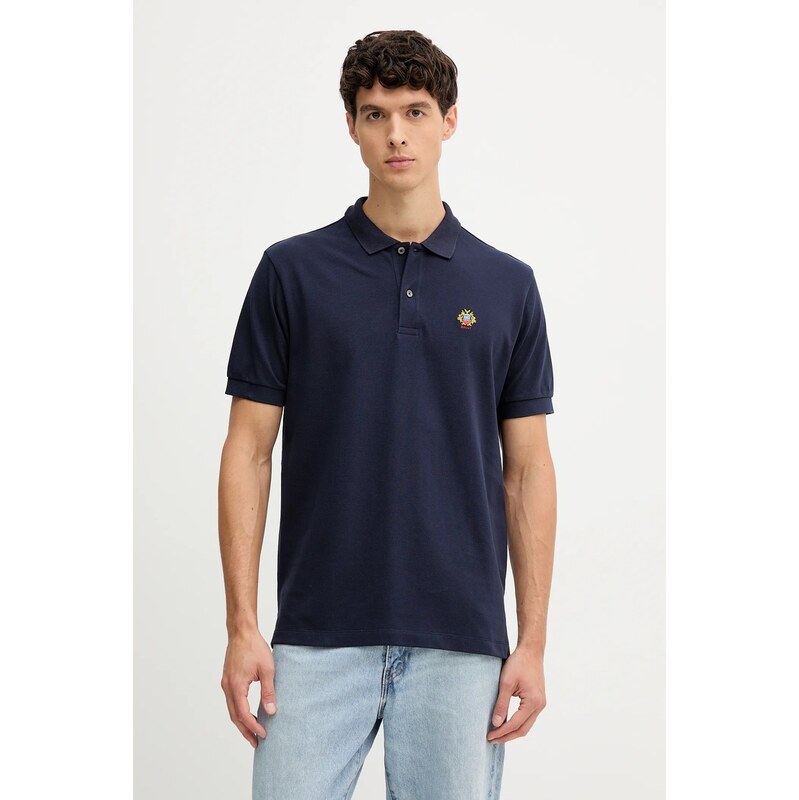 Bavlnené polo tričko Bally 65502077