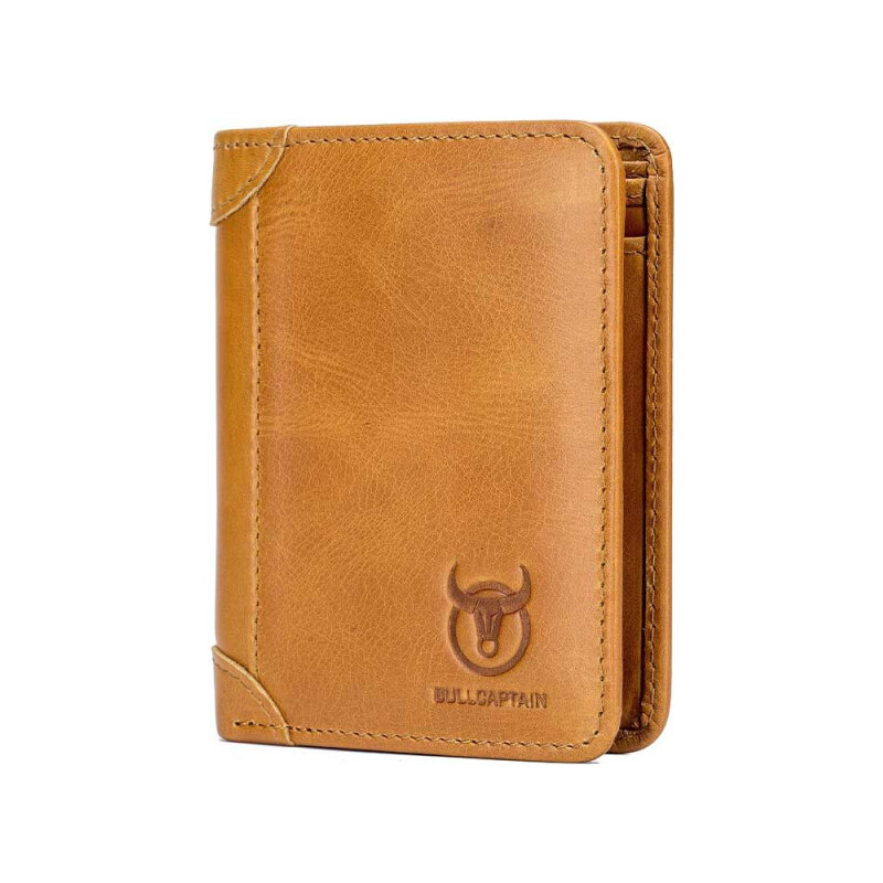 Bullcaptain elegantná kožená peňaženka Gerold Camel 65227179