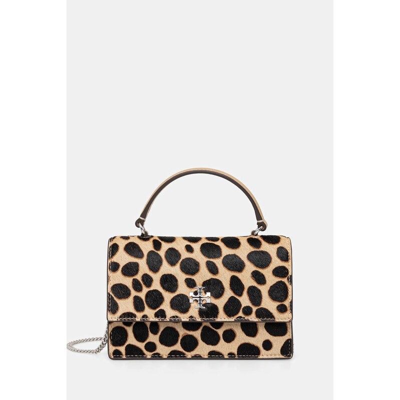 Kožená kabelka Tory Burch Kira Haircalf Mini 65500850