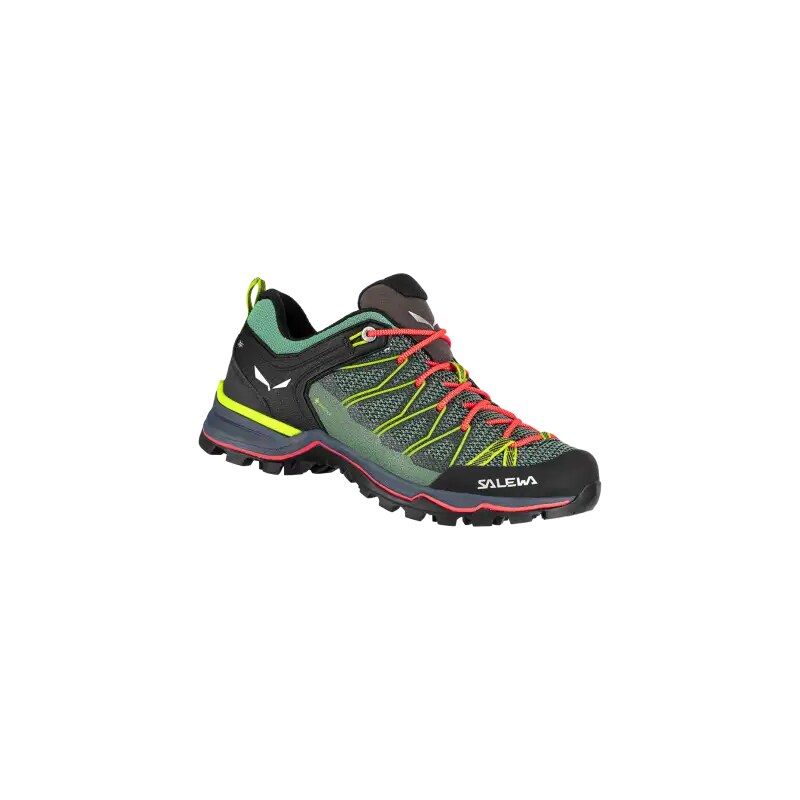 Salewa Mountain Trainer Lite GTX dámske topánky Feld Green/Fluo Coral 65501764