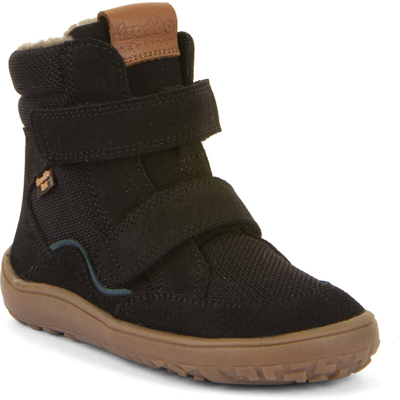 Froddo Zimná barefoot obuv TEX Winter Black 65911457