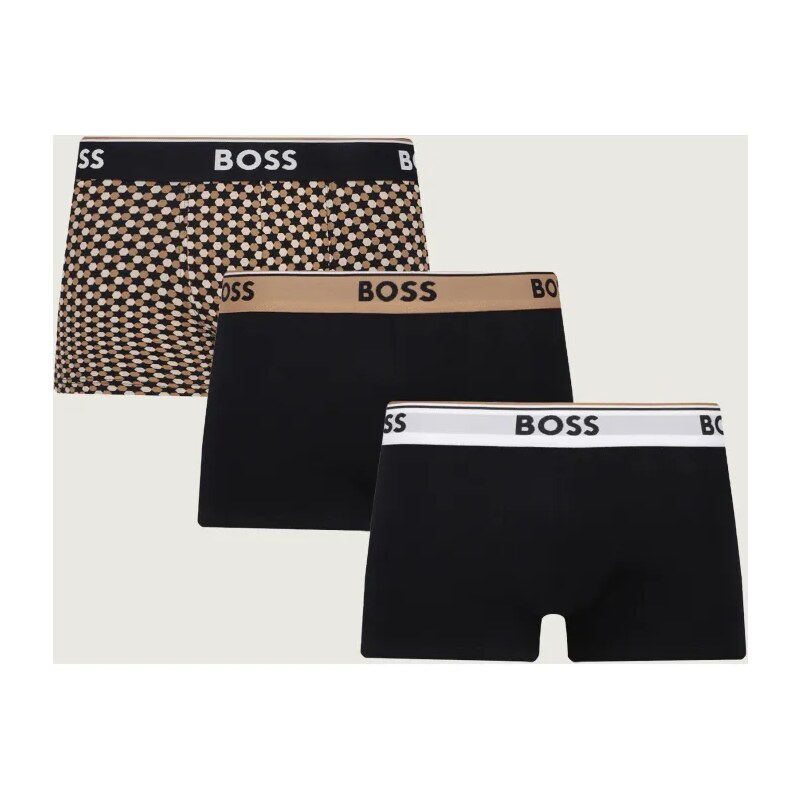 BOSS BLACK Boxerky 3-balenie Power Desig 65473599