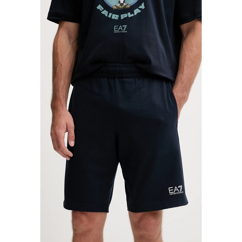 Bavlnené šortky EA7 Emporio Armani 65503039