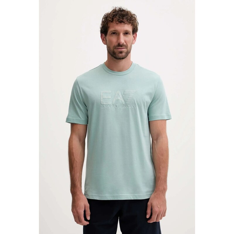 Bavlnené tričko EA7 Emporio Armani 65503045
