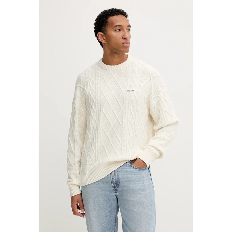 Sveter s prímesou vlny Guess Jeans 65503067