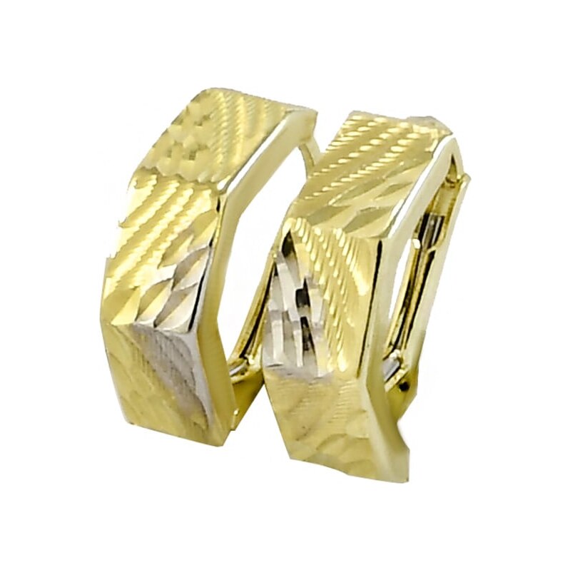 Zlaté náušnice Glare 499 65503572