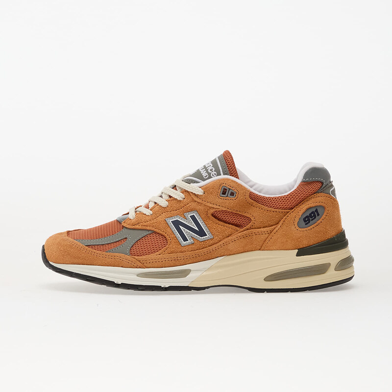 New Balance Made in UK 991v2 Grounded Pastels Orange 65504234
