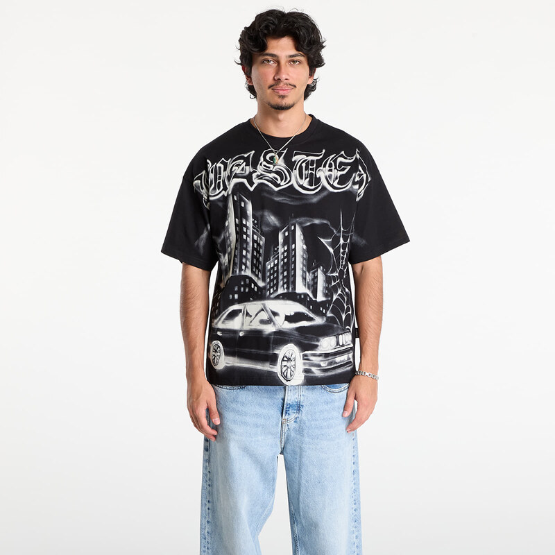 Tričko Wasted Paris M Atm Boxy T-Shirt Black M 65504257