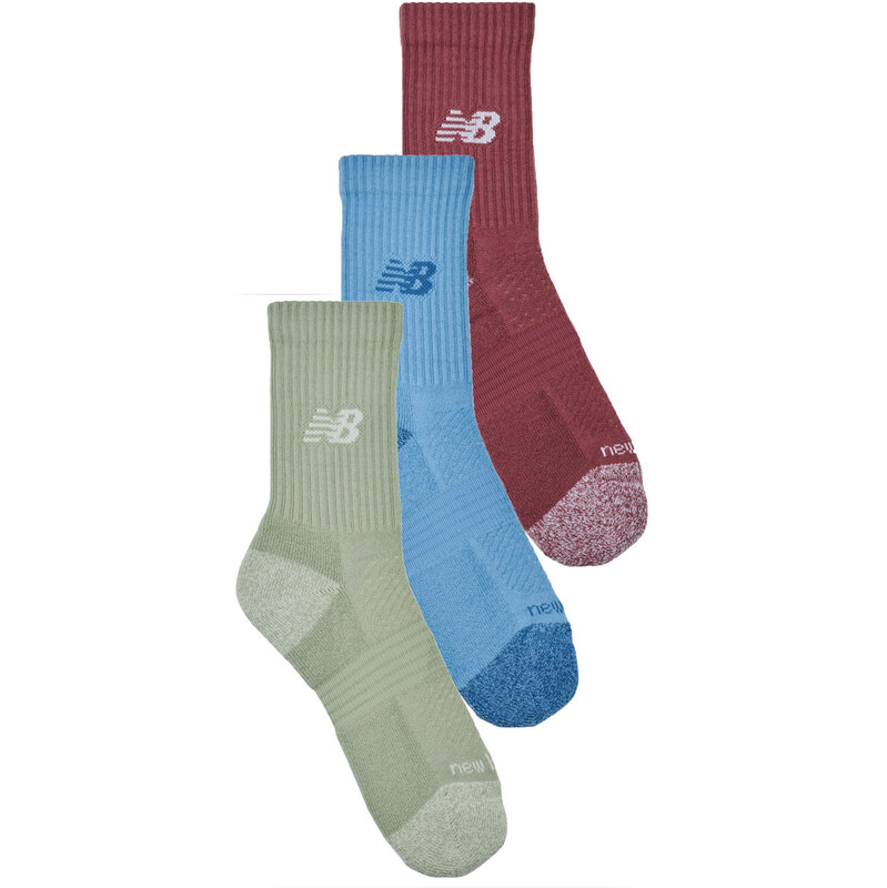 New Balance Športové ponožky ACTIVE CUSHION CREW SOCKS 3 PACKES New 65232446