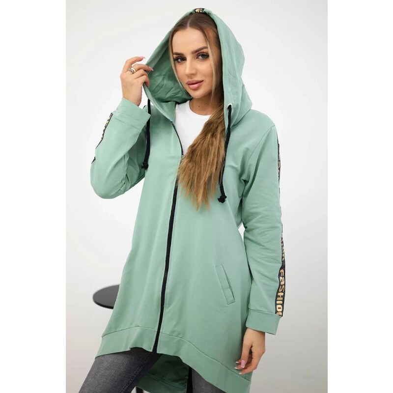 Fashionweek Rozopínacia mikina s kapucňou bavlnená pohodlná K8997 50736733