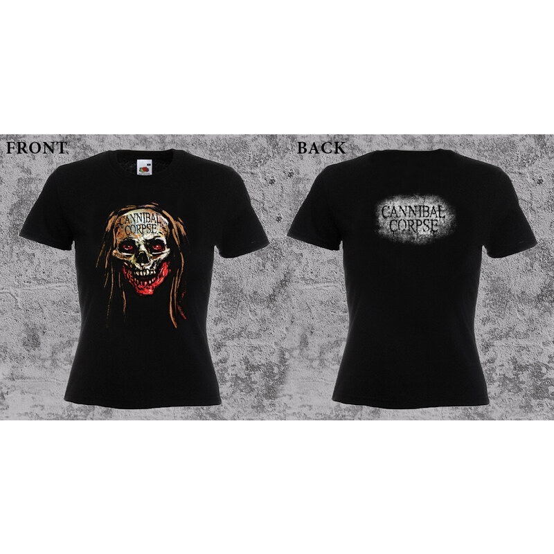 Fruit of the Loom Cannibal Corpse - Skull (dámske tričko) 65512666