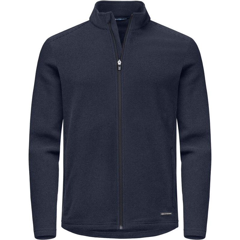 Pánska flísová celoprepínací mikina na zips Hunts Cutter&Buck 65531495