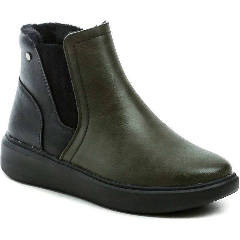 Wojtylko 7ZB26030 olivové dámske zimné topánky 65531380