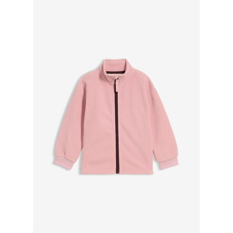 bonprix Flísová bunda, farba ružová 65531303