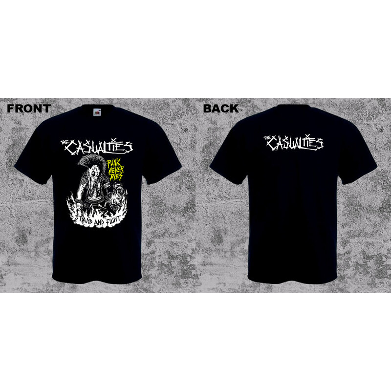 Fruit of the Loom Casualties - Punk Never Dies (tričko) 65531808