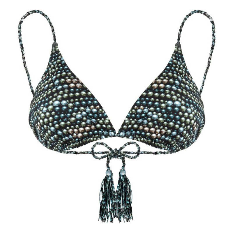 PLAVKY VILEBREQUIN WOMEN ROPE TRIANGLE BIKINI TOP PEARL 65534234