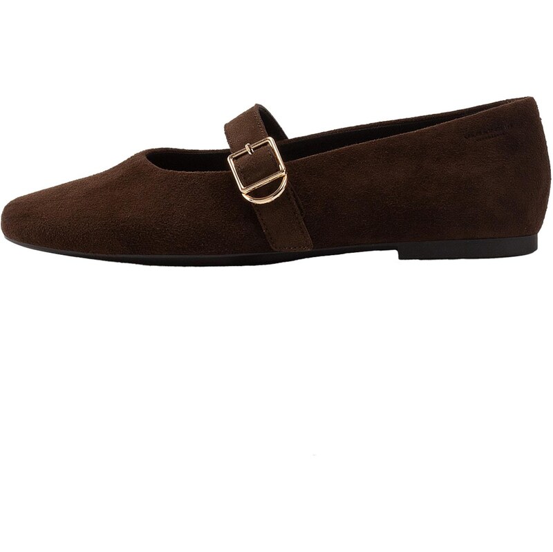 VAGABOND SHOEMAKERS Baleríny s ramienkom Jolin hnedá 65659268
