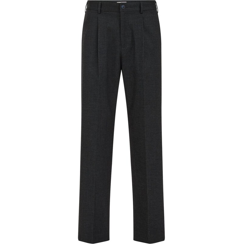 WE Fashion Plisované nohavice tmavosivá 65559177