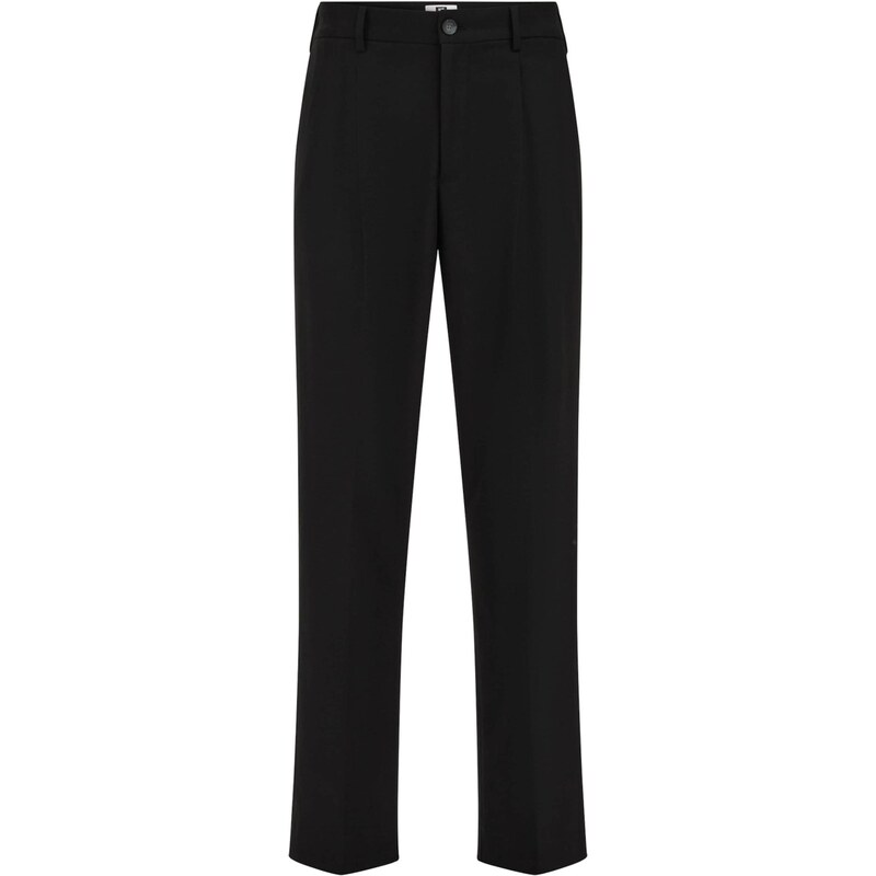 WE Fashion Plisované nohavice čierna 65559178