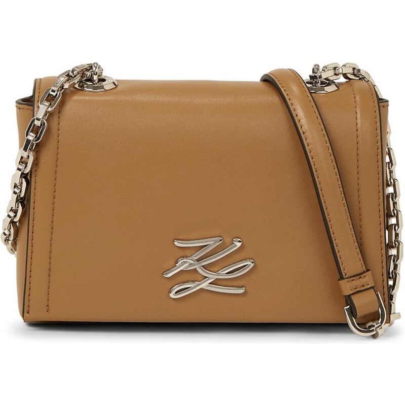 Karl Lagerfeld Taška cez rameno svetlohnedá 65536086