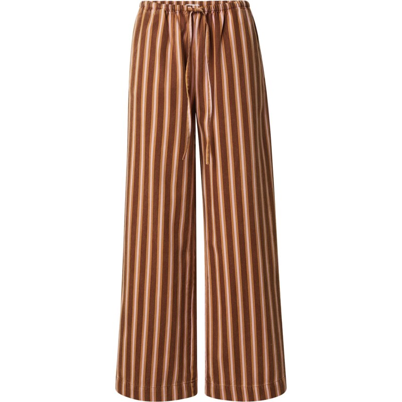 Kamila Šikl Nohavice béžová / hnedá 65537656