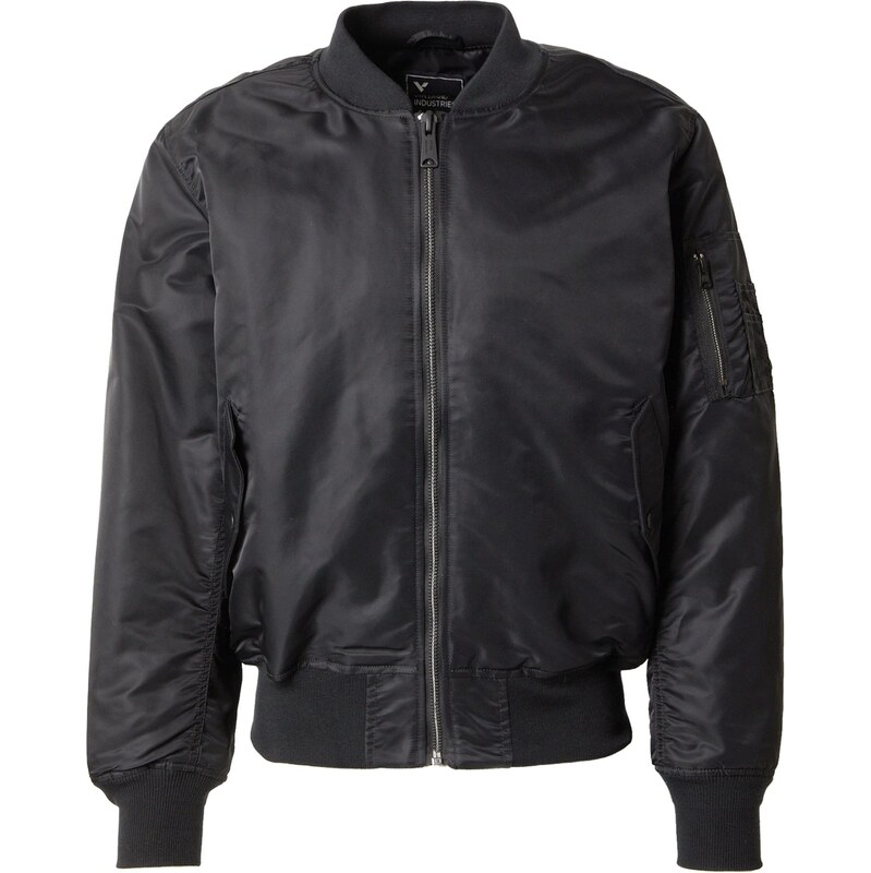 Vintage Industries Prechodná bunda Carter čierna 65861911