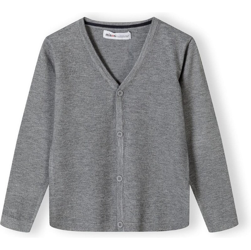 MINOTI Kardigán sivá melírovaná 65536204