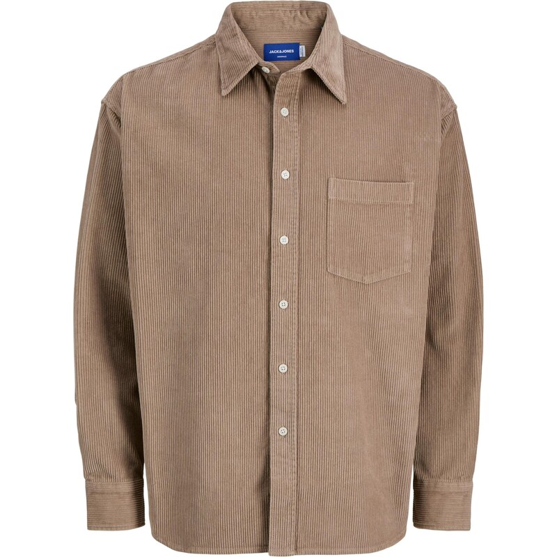 JACK & JONES Košeľa JORInwood svetlohnedá 65537638