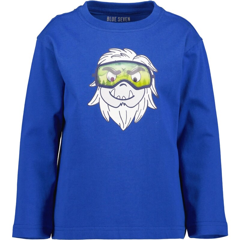 BLUE SEVEN Tričko ultramarínová / zelená / svetlozelená / biela 65905307