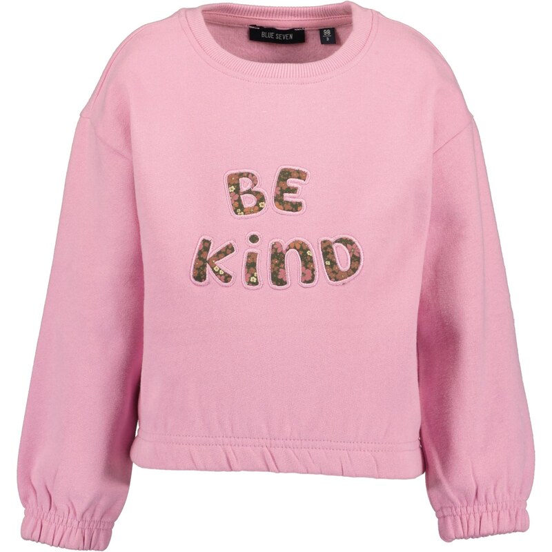 BLUE SEVEN Mikina hnedá / tmavozelená / ružová 65878607