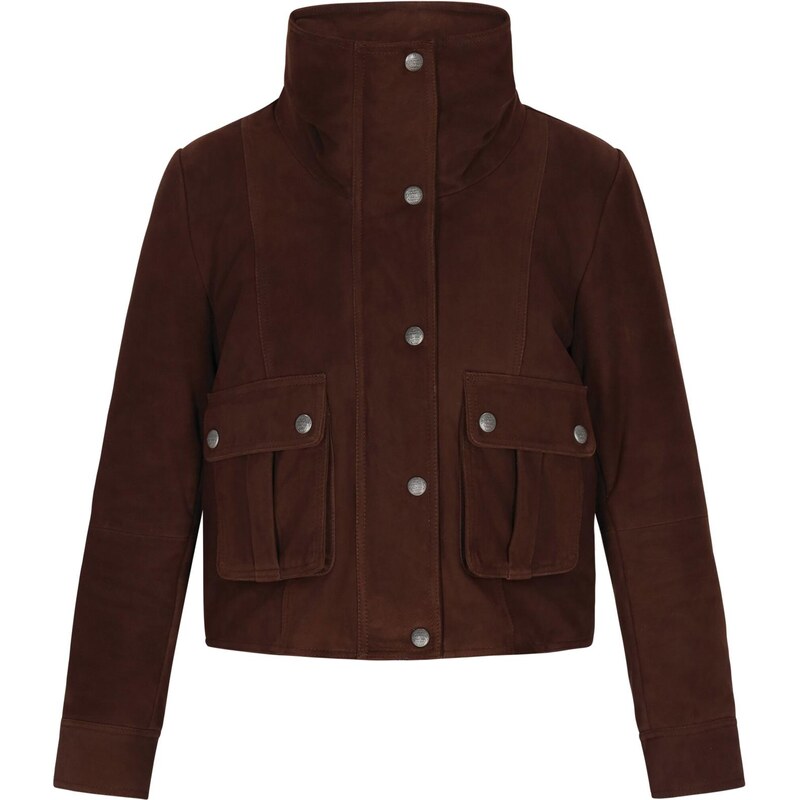 DreiMaster Vintage Prechodná bunda čokoládová 65658501
