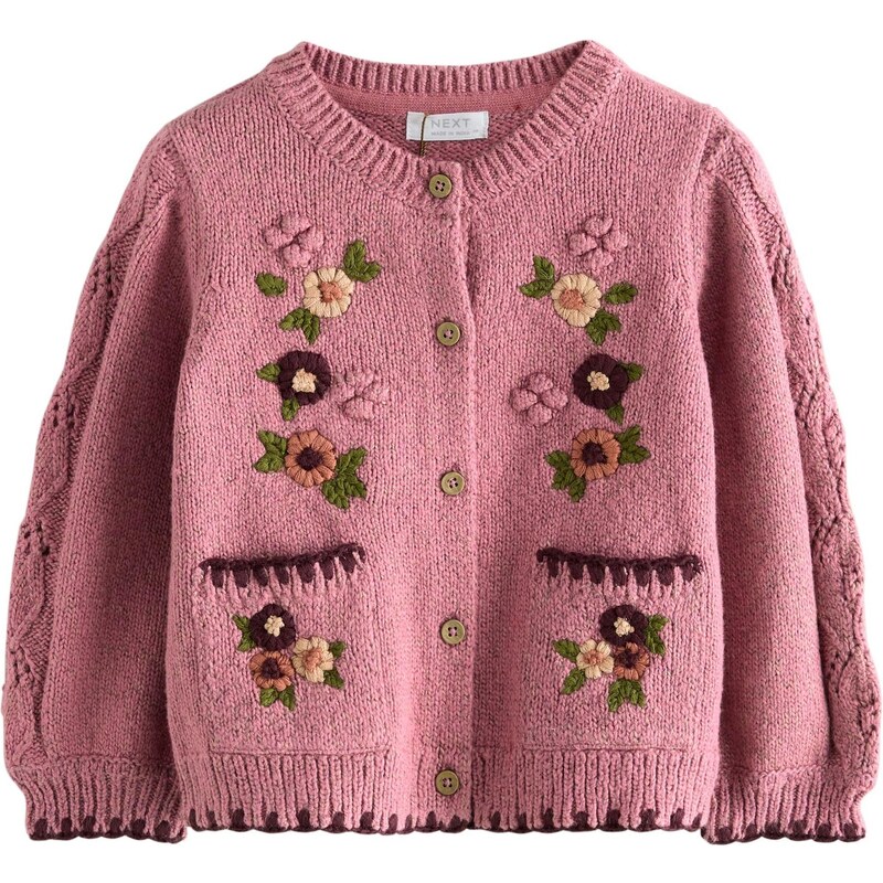 Next Kardigán béžová / zelená / slivková / ružová 65887532