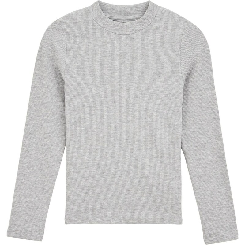 WE Fashion Tričko Meisjes svetlosivá 65657528