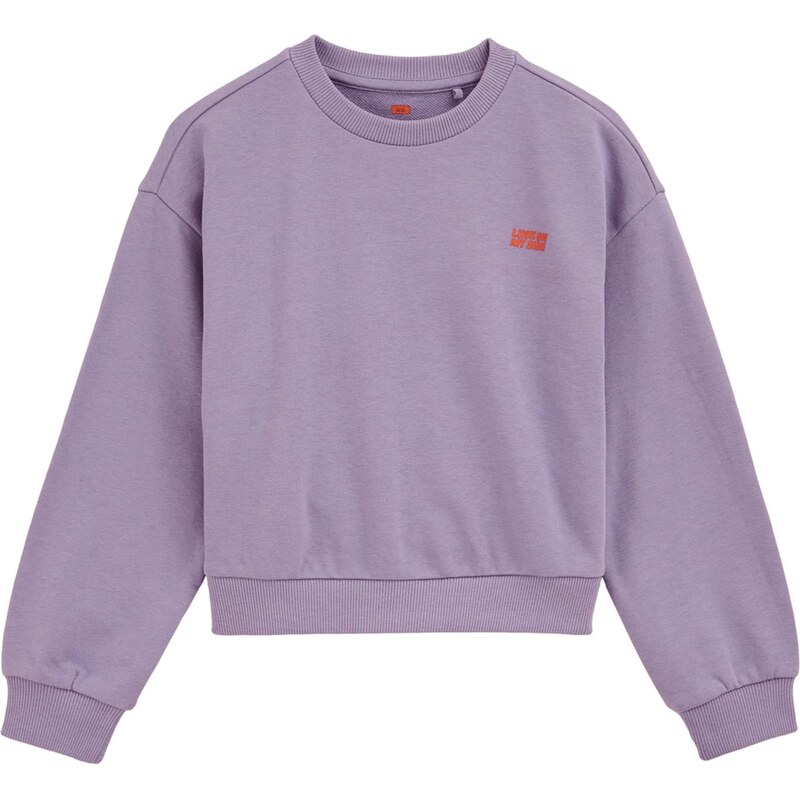 WE Fashion Mikina orgovánová / červená 65657536