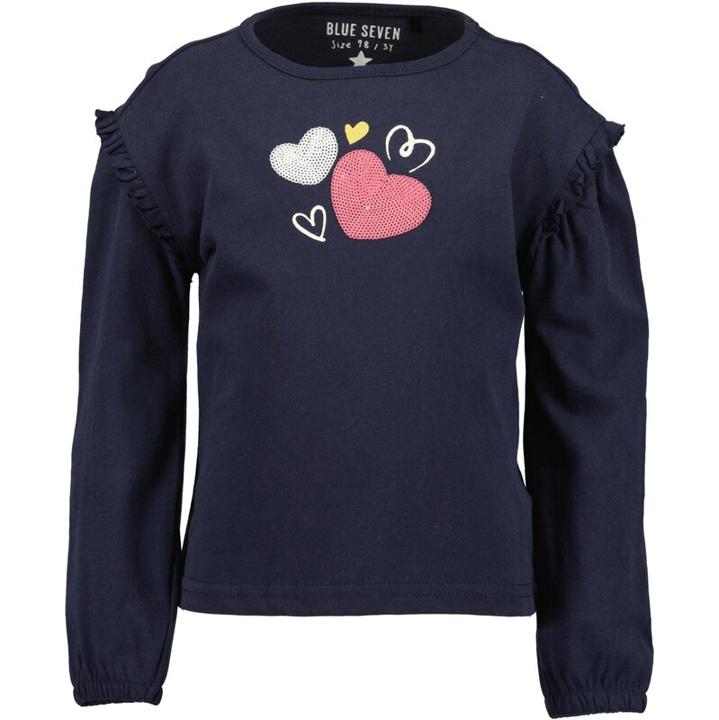 BLUE SEVEN Tričko tmavomodrá / žltá / svetloružová / biela 65843926