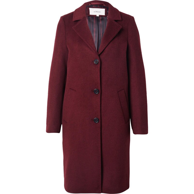 s.Oliver Prechodný kabát bordová 65922151