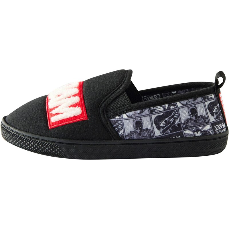 Next Papuče Marvel sivá / červená / čierna / biela 65891782