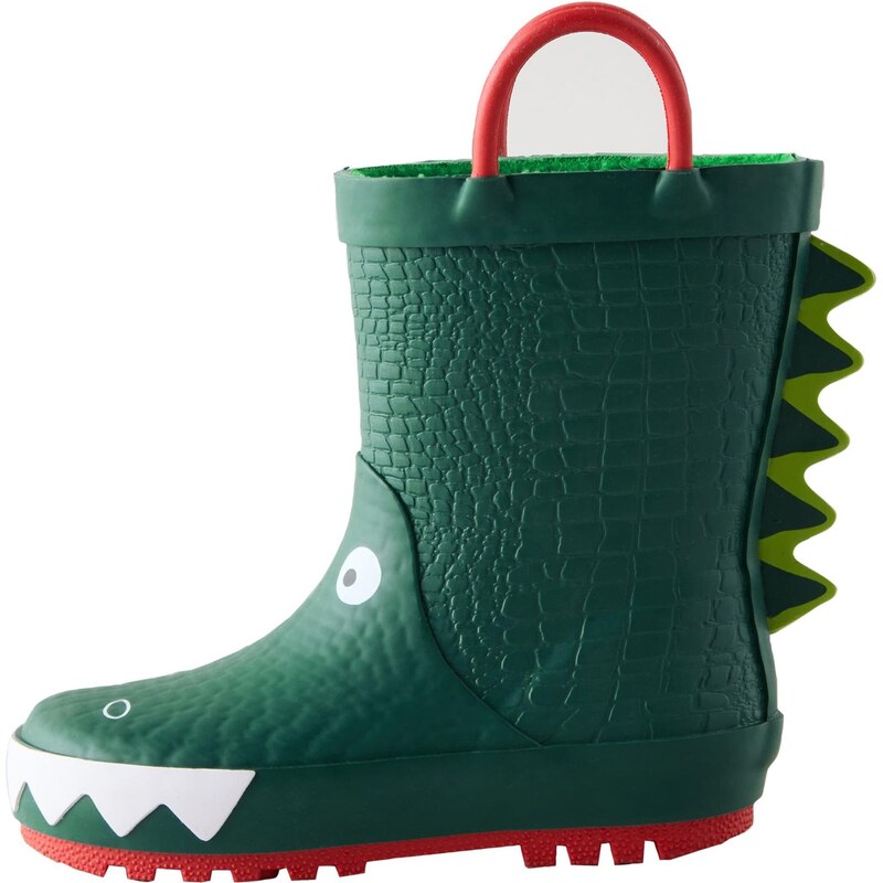 Next Gumáky zelená / tmavozelená / červená / biela 66145179