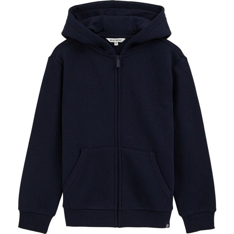 WE Fashion Tepláková bunda námornícka modrá 65659782