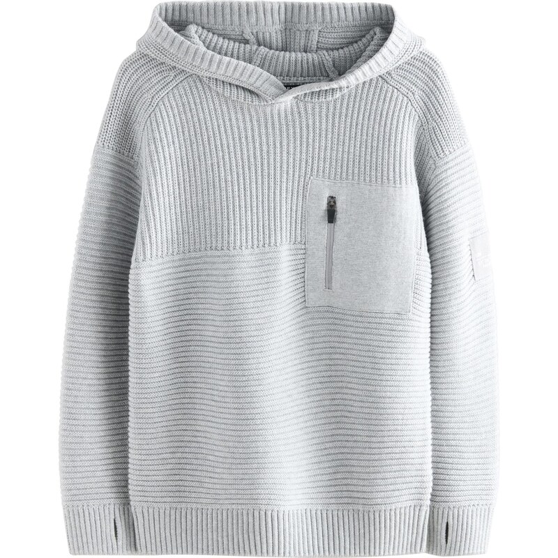 Next Sveter sivá 65891829